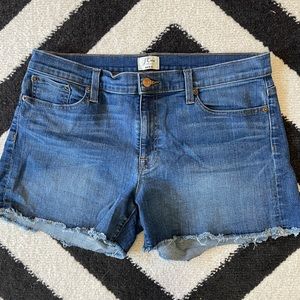 J. Crew Women Denim Blue Shorts Size 31